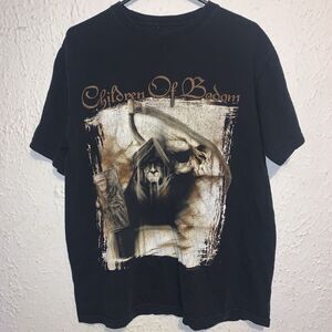 Vintage 2008 Children Of Bodom Hate Me Grim Reaper Metal Band Shirt XL